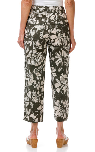 Thumbnail 3: Democracy Women's Floral Cargo Capris 