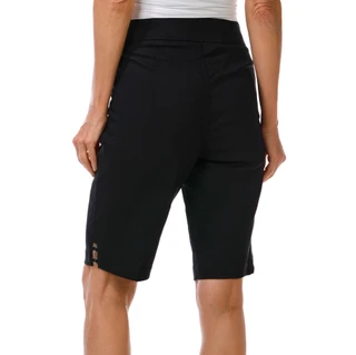 Thumbnail 2: Coral Bay Women's Silver Flower Chain Bermuda Shorts 