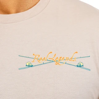 Thumbnail 2: REEL LEGENDS Men's Short Sleeve Fish To Live Graphic Tee 