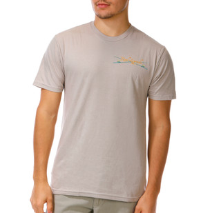 Thumbnail 2: REEL LEGENDS Men's Short Sleeve Fish To Live Graphic Tee 