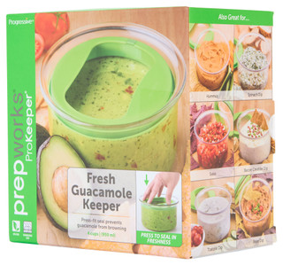 Thumbnail 1: PROKEEPER 2 Cup Fresh Guacamole Container 