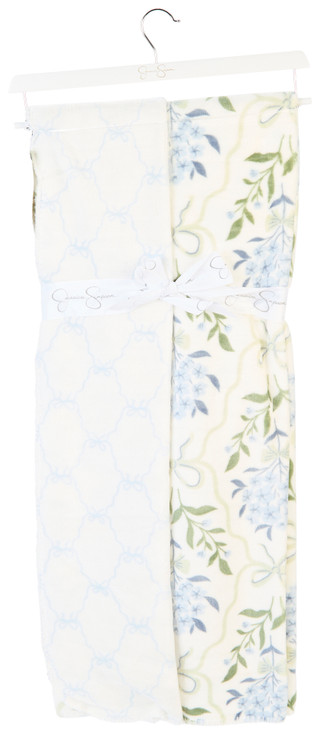 Thumbnail 2: Jessica Simpson Floral Reversible Plush Throw 