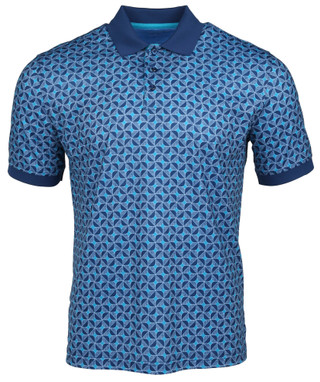 Thumbnail 1: Nick Graham Geometric Golf Polo 