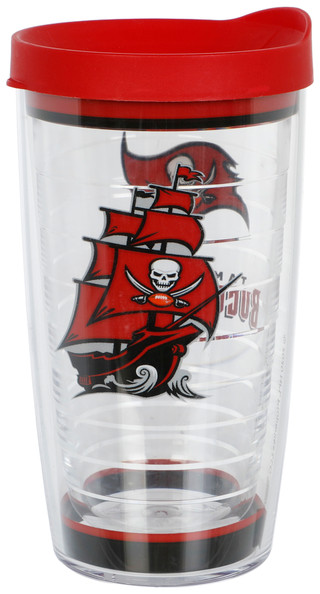 Thumbnail 2: Tampa Bay Buccaneers Tervis Tampa Bay Buccaneers Tradition 16oz Tumbler 