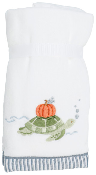 Thumbnail 2: Caro Home 2 Pk Turtle Pumpkin Tip Towels  
