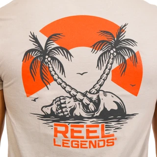 Thumbnail 4: REEL LEGENDS Men's Short Sleeve Florida Graphic Tee 