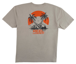Thumbnail 3: REEL LEGENDS Men's Short Sleeve Florida Graphic Tee 