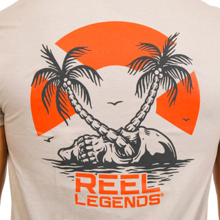 Thumbnail 8: REEL LEGENDS Men's Short Sleeve Florida Graphic Tee 