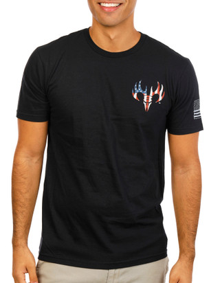Thumbnail 3: Jedco Men's Americana Graphic Tee 