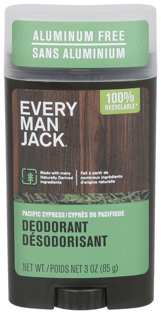 Thumbnail 1: EVERY MAN JACK Mens 3 Oz Pacific Cypress Deodorant 