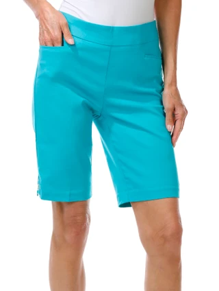 Thumbnail 1: Coral Bay Petite Bermuda Shorts 
