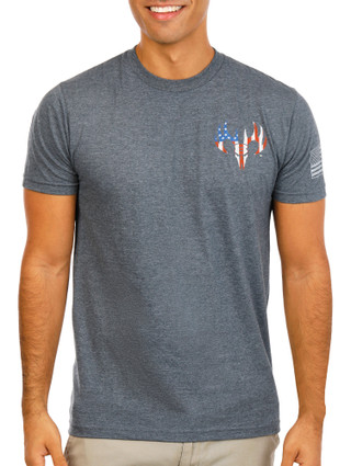 Thumbnail 3: Jedco Men's Americana Graphic Tee 