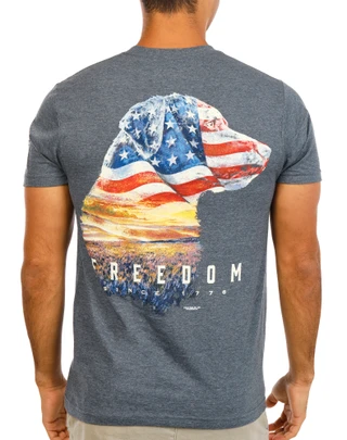 Thumbnail 1: Jedco Men's Americana Graphic Tee 