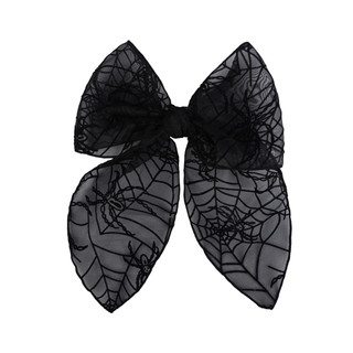 Thumbnail 1: UNCAS Halloween Web Hair Clip 