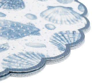 Thumbnail 2: Rockhill Home 6 Pk Seashell Placemats 