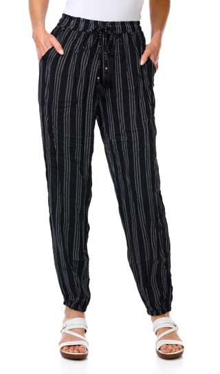 Thumbnail 1: Angie Women's Stripe Pants  