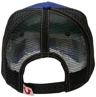 Thumbnail 2: True Religion Men's Logo Mesh Trucker Hat 