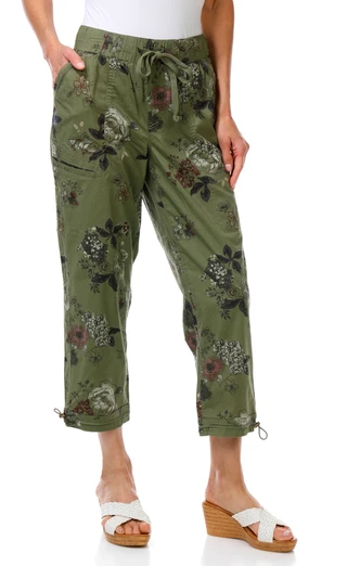 Thumbnail 1: Democracy Women's Floral Capris 