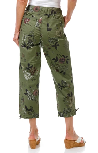 Thumbnail 2: Democracy Women's Floral Capris 