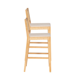 Thumbnail 3: Linon Linon Bauer 2 Pc. Cane Barstool Set  