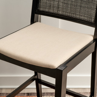 Thumbnail 4: Linon Linon Bauer 2 Pc. Cane Barstool Set  