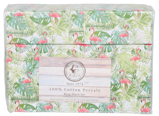 Thumbnail 1: Panama Jack 4 Pc Embroidered King Sheet Set 