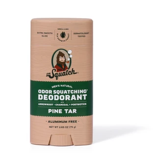 Thumbnail 1: DR. SQUATCH Pine Tar Men's Natural Deodorant Stick - 2.65 oz 