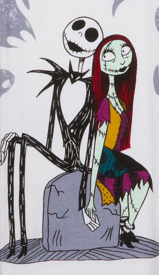 Thumbnail 2: Disney 2 Pk Nightmare Before Christmas Kitchen Towels Set 