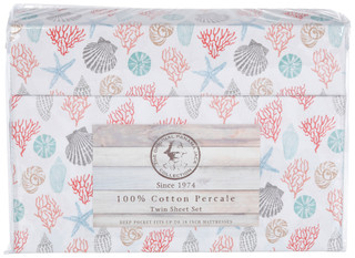 Thumbnail 1: Panama Jack Embroidered Twin Sheet Set 