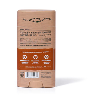 Thumbnail 2: DR. SQUATCH Wood Barrel Bourbon Men's Natural Deodorant Stick - 2.65 oz 