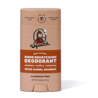 Thumbnail 1: DR. SQUATCH Wood Barrel Bourbon Men's Natural Deodorant Stick - 2.65 oz 