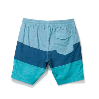 Thumbnail 2: Hurley Men's Color Block Volley Swim Shorts 