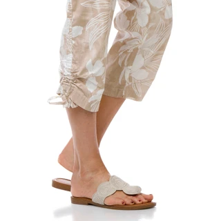 Thumbnail 2: Dash Women's Printed Stretch Poplin Capris  