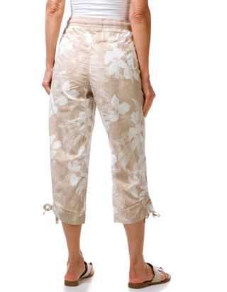 Thumbnail 3: Dash Women's Printed Stretch Poplin Capris  