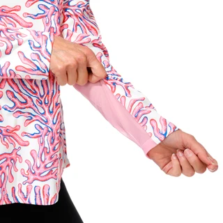 Thumbnail 2: SIMPLY SOUTHERN Women's Long Sleeve Quarter Zip Performance Top 