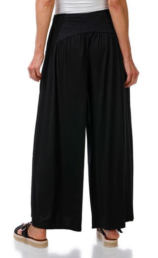 Thumbnail 2: BY TOGETHER Juniors Wide Leg Stretch Pants 