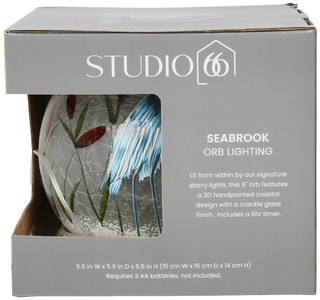 Thumbnail 2: STUDIO 66 5.5 in Seabrook Orb Lighting 