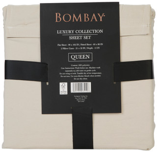 Thumbnail 2: Bombay 3 Pc Luxury Collection Sheet Set 