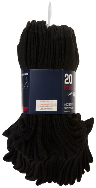 Thumbnail 2: Layer 8 Boys 20 Pk Qwick-Dry Low Cut Socks 