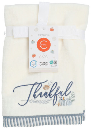 Thumbnail 1: Caro Home 2 Tip Harvest Towels  