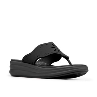 Thumbnail 2: Clarks Cloudsteppers Womens Drift Daisy Wedges 
