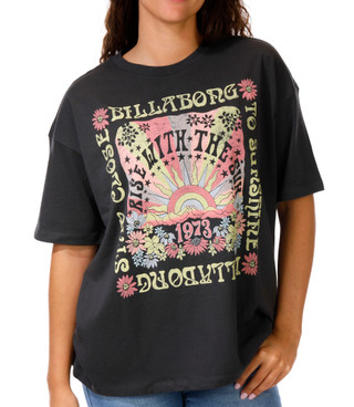 Thumbnail 1: BILLABONG Groovy Sunrise Oversized Tee 