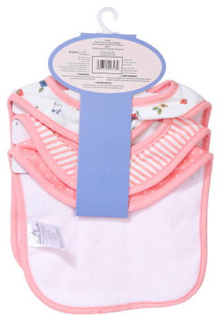 Thumbnail 2: DREAMGRO 3-Pack Pointelle Bibs Doll House 