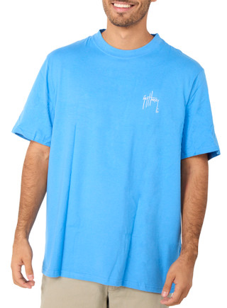Thumbnail 2: Guy Harvey Men's Short Sleeve Graphic Crew Neck Tee 
