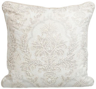 Thumbnail 1: Linen & Object 20x20 Victoria Damask Throw Pillow 
