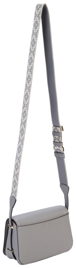 Thumbnail 2: KATE SPADE Liv Pebble Leather Webbed Strap Crossbody Bag 
