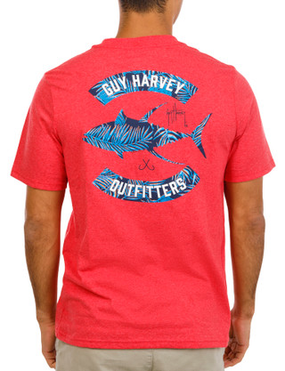 Thumbnail 1: Guy Harvey Men's Short Sleeve Graphic Tee 