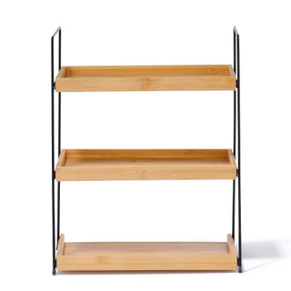 Thumbnail 1: 3 Tier Bamboo Organizer 