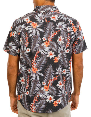 Thumbnail 2: Hurley Men's Printed Button Down Shirt 