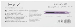 Thumbnail 3: RX7 3 in 1 Nano Cermaic Ionic Flat Iron 